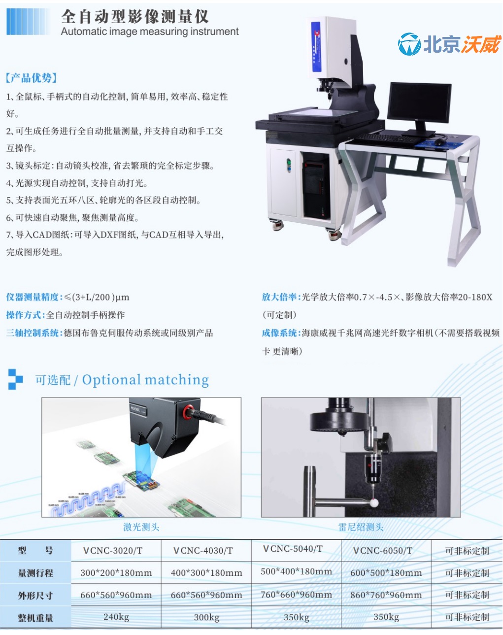 全自動(dòng)影像測(cè)量儀