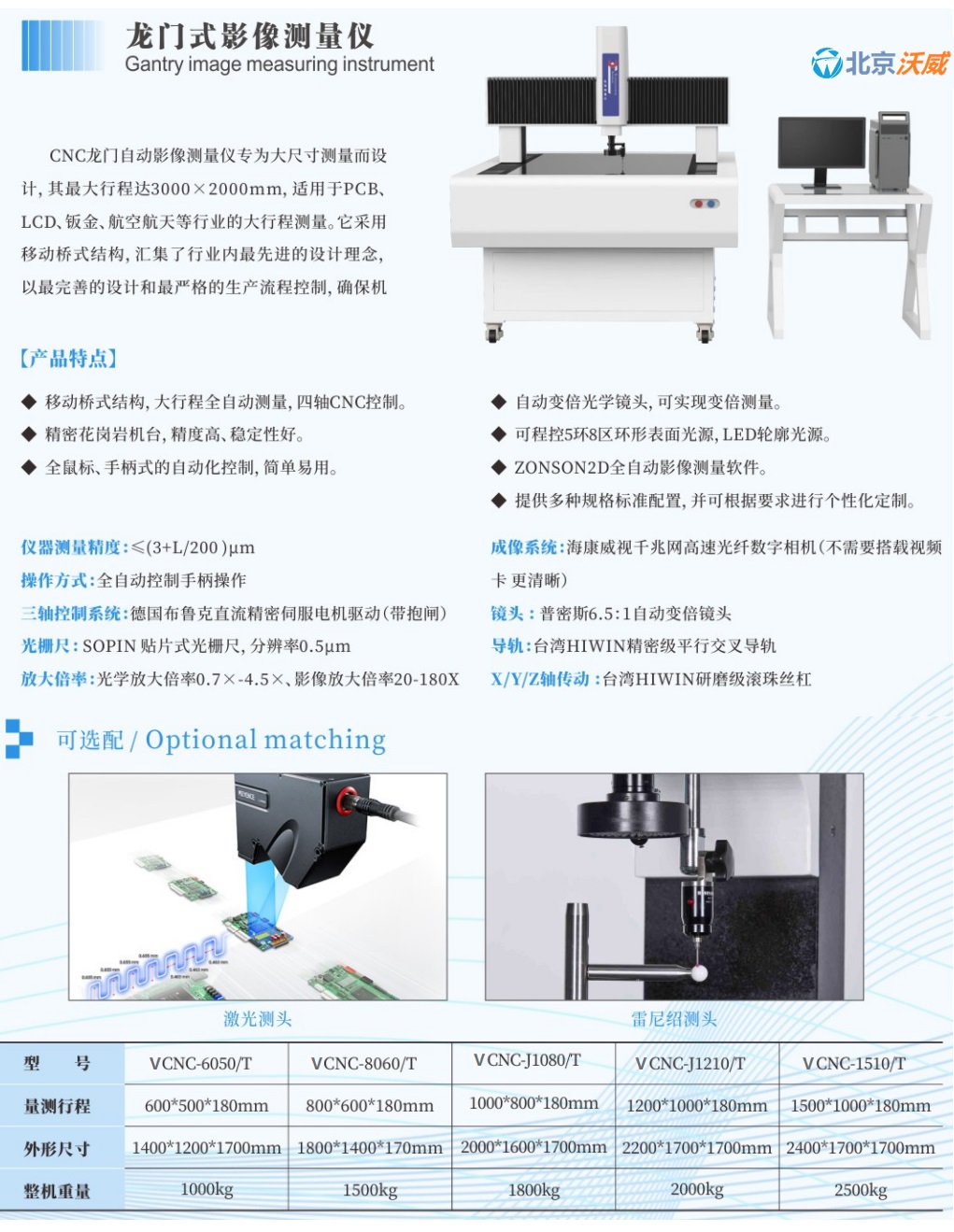 龍門式影像測(cè)量儀